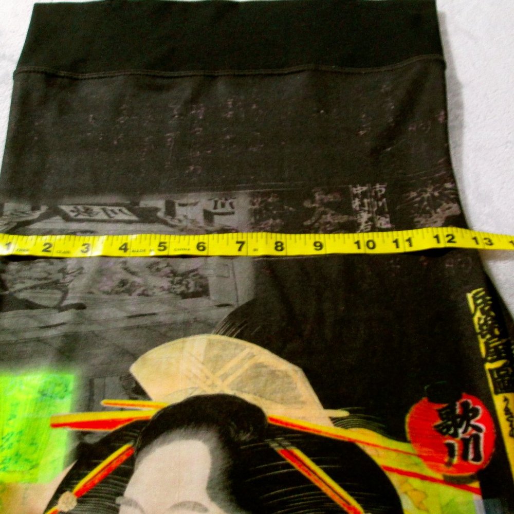 Japanese Pop Art Ukiyo-e Bodycon Dress - Picture 8 of 9